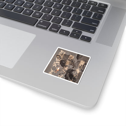Shadow Play Summer Sticker | Japandi Neutral Design