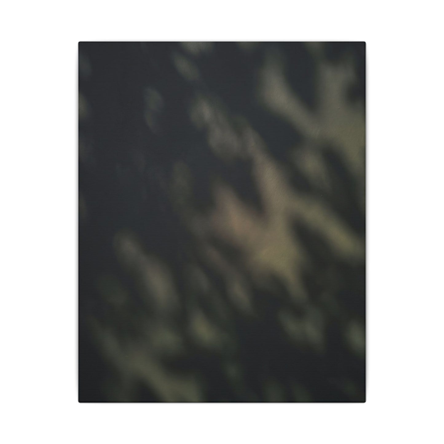 Dappled Shadow Play Canvas Art - Dark Japandi Ma