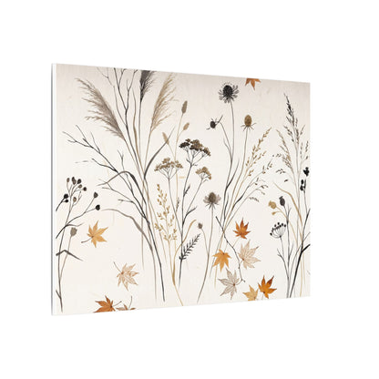 Dawn Dried Flowers Canvas Art - Japandi Kanso