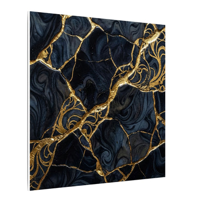 Kintsugi Gold Vein Canvas Art