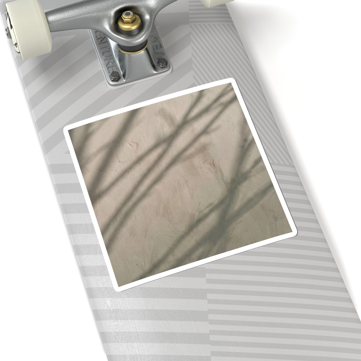 Shadow Play Winter Sticker | Japandi Cozy Design