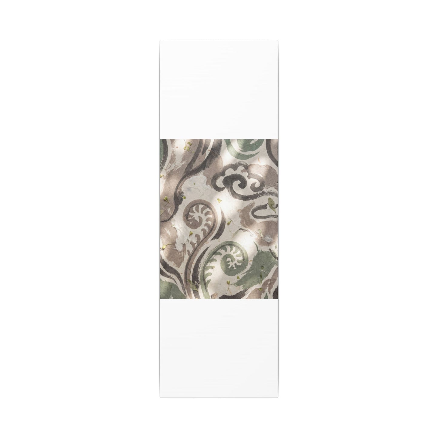 Dappled Ink Brushstroke Canvas Art - Japandi Ma