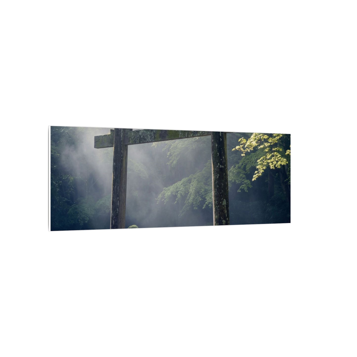 Torii Gate Canvas Art | Spring Zen Karesansui Art