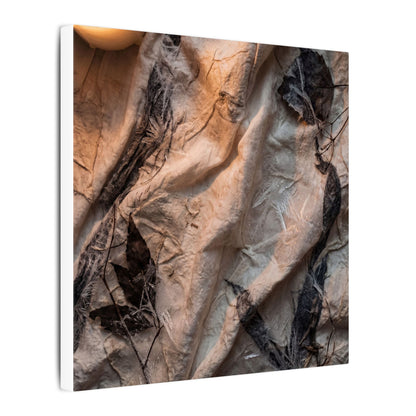 Candlelight Silk Drape Canvas Art - Japandi Mono No Aware