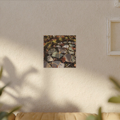 Broken Pottery Japanese Pattern Canvas Art | Elegant Japandi Art