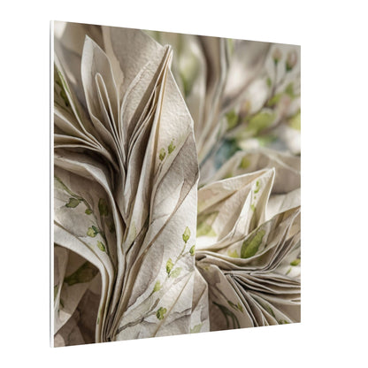 Fukinsei Paper Fold Canvas Art - Japandi Watercolor