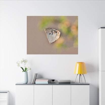 Ceramic Bowl Canvas Art | Spring Japandi Japanese Pattern Art