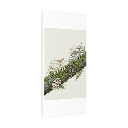 Dried Flowers Spring Canvas Art | Japandi Neutral Design
