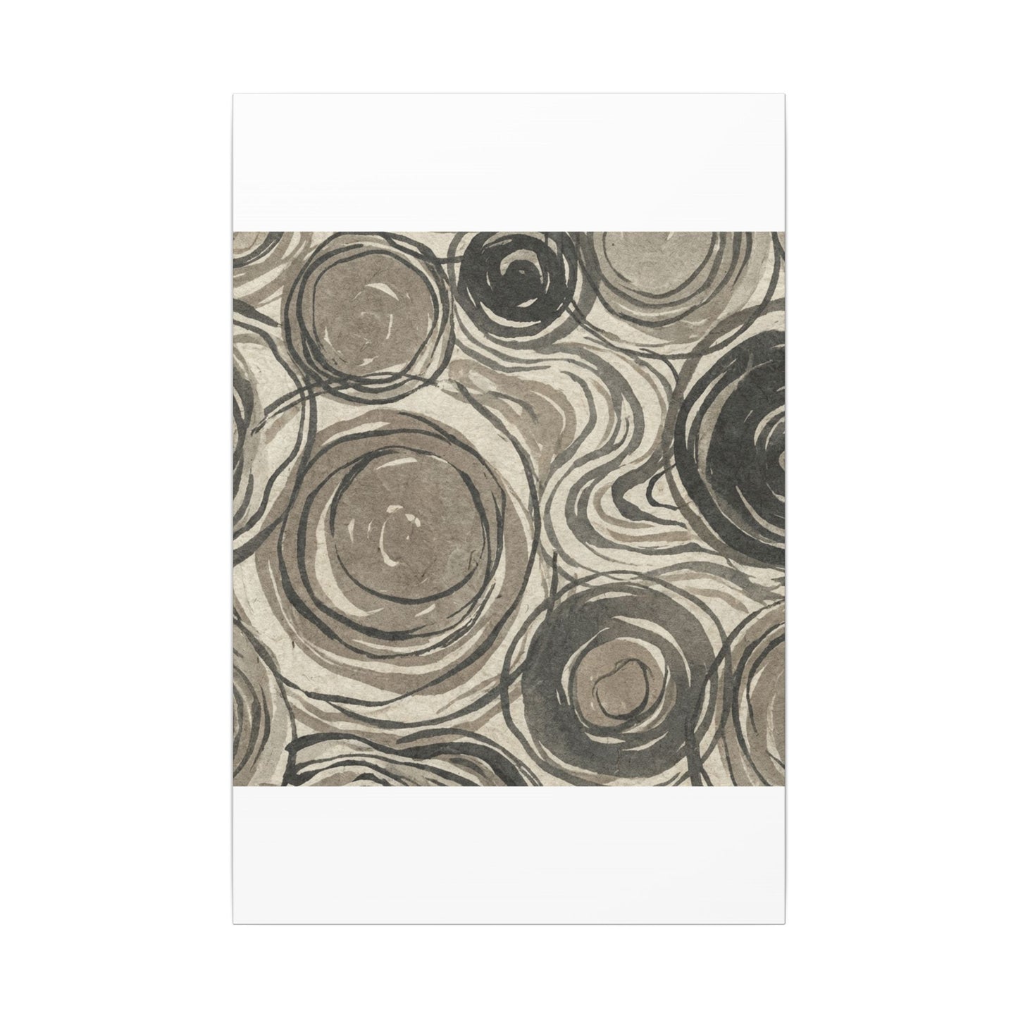 Wabi-sabi Pattern Japandi Japanese Pattern Canvas Art
