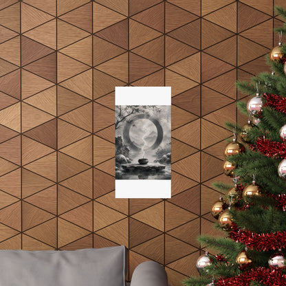 Dappled Incense Smoke Wall Art Print - Zen Seijaku