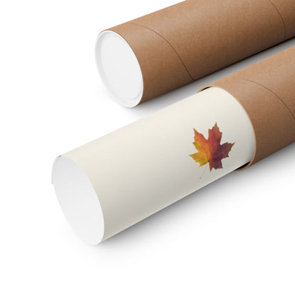 Autumn River Stones Gold Vein Wall Art Print | Artful Decor