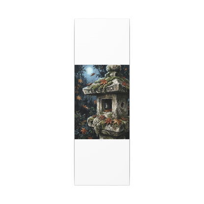 Shibui Stone Lantern Canvas Art - Japandi Minimal Line
