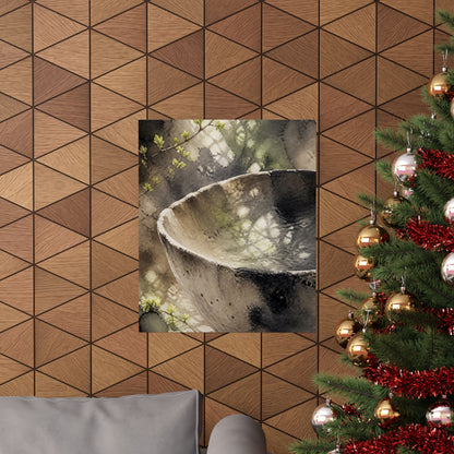 Ceramic Bowl Spring Wall Art Print | Japandi Cozy Design