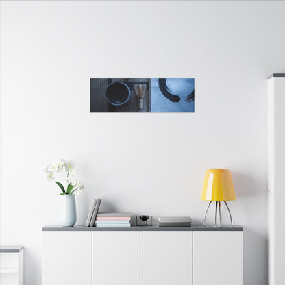 Tea Ceremony Enso Canvas Art | Calm Zen Art