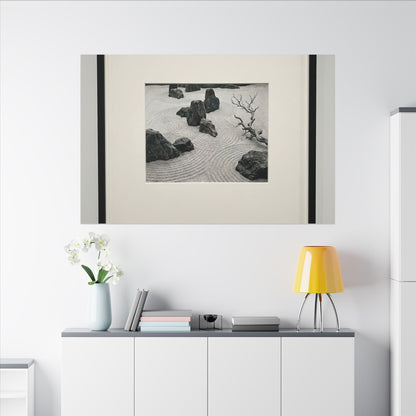 Karesansui Dry Zen Karesansui Canvas Art