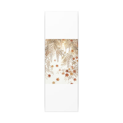 Shibui Wisteria Canvas Art - Japandi Japanese Pattern