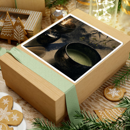Candlelight Tea Ceremony Sticker - Zen Ma