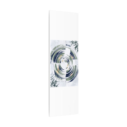 Winter Water Ripple Sumi E Canvas Art | Peaceful Decor