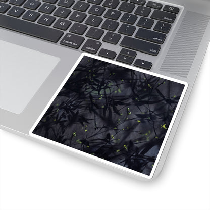 Bold Shadow Play Sticker - Shadow Zen Dark Japandi