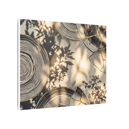Healing Water Ripple Canvas Art - Gold Vein Kintsugi