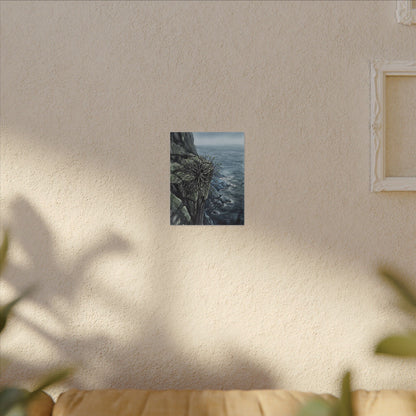 Pine Tree Spring Canvas Art | Japandi Neutral Design