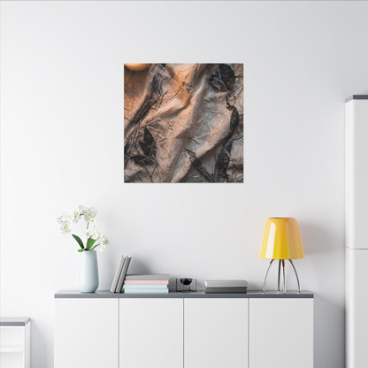 Candlelight Silk Drape Canvas Art - Japandi Mono No Aware