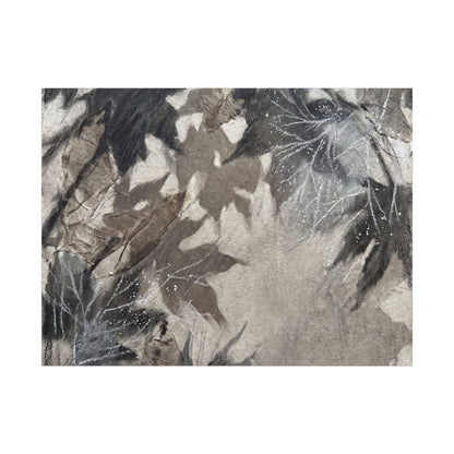 Shadow Play Texture Canvas Art | Cozy Japandi Art