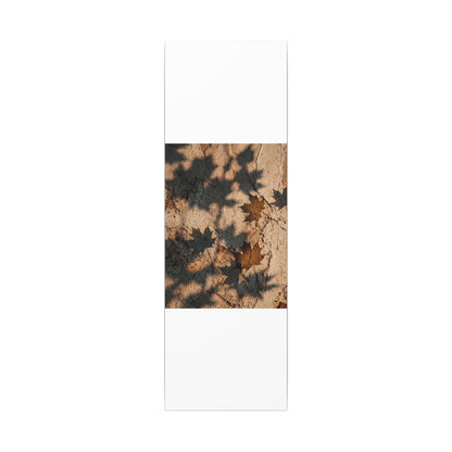 Cozy Shadow Play Canvas Art - Texture Japandi