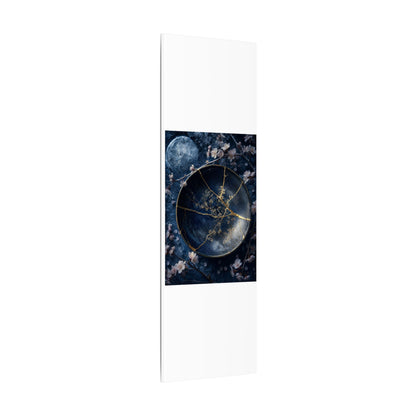 Cherry Blossom Winter Canvas Art | Kintsugi Philosophical Design