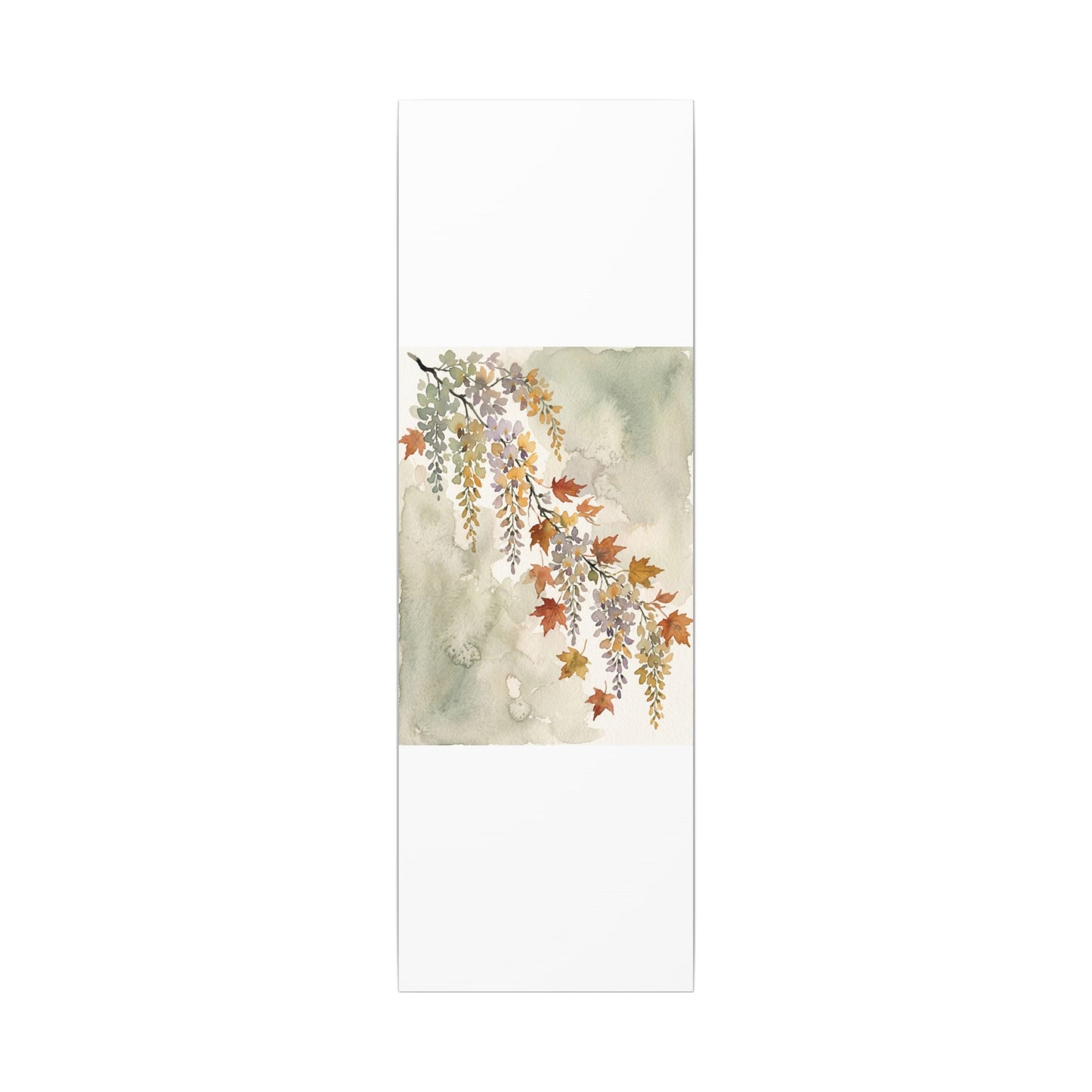 Ma Wisteria Canvas Art - Japandi Watercolor