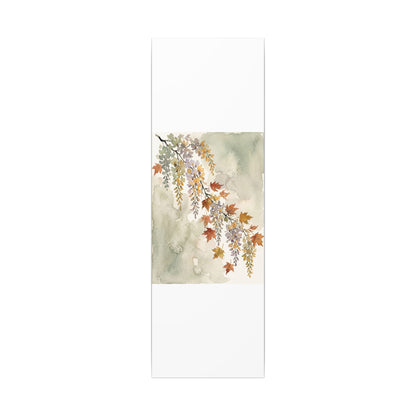 Ma Wisteria Canvas Art - Japandi Watercolor