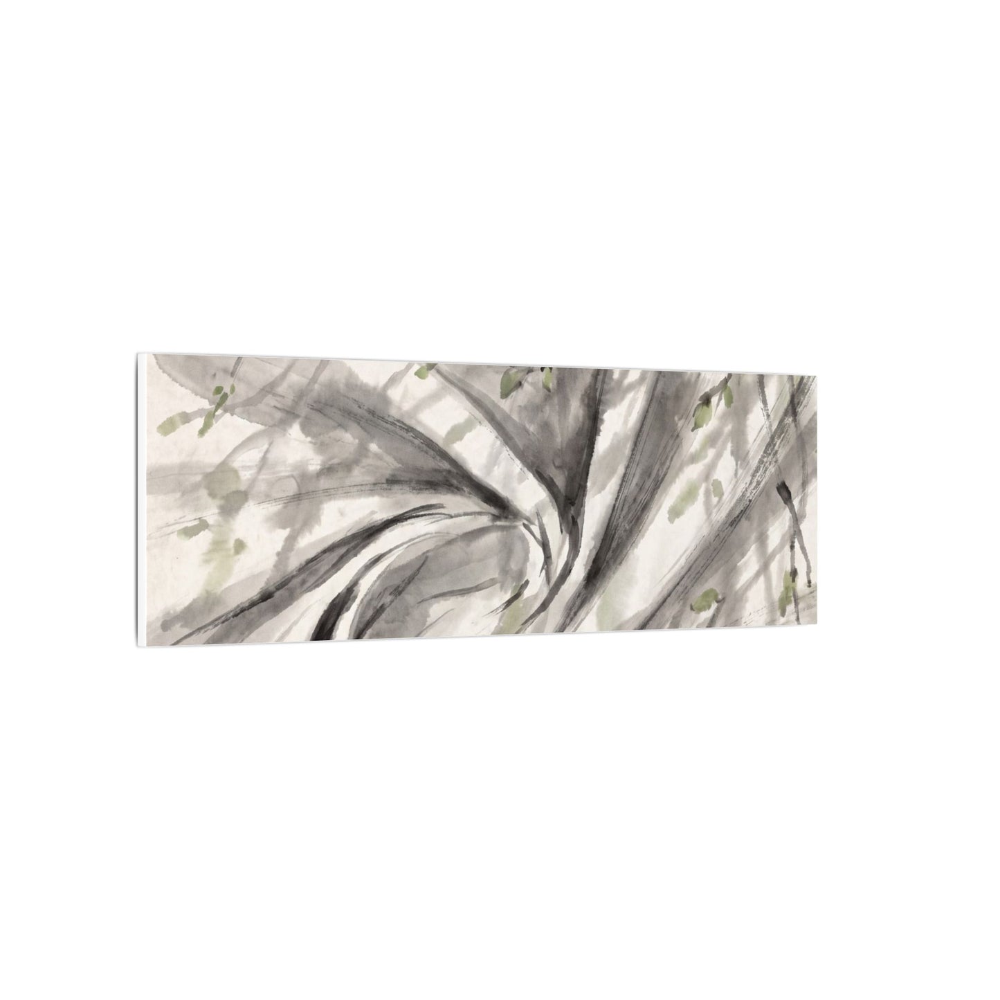 Silk Drape Spring Canvas Art | Zen Contemplative Design
