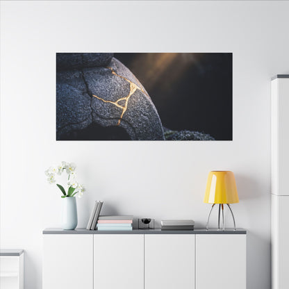 Ma Moonlit Garden Canvas Art - Kintsugi Broken Beauty