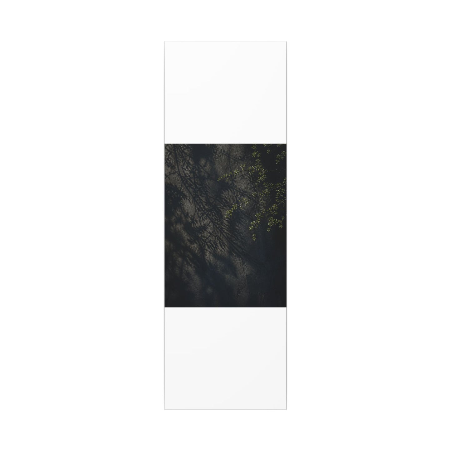 Overcast Shadow Play Canvas Art - Dark Japandi Seijaku
