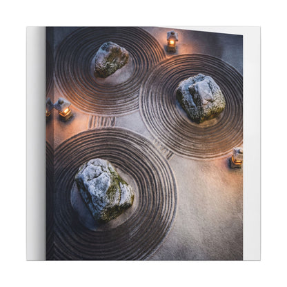 Candlelight Rock Garden Canvas Art - Japandi Ma
