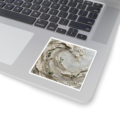 Japandi Ocean Wave in Overcast | Texture Sticker