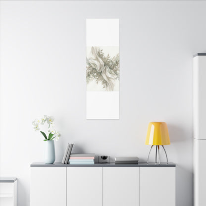 Summer Silk Drape Watercolor Canvas Art | Cozy Decor