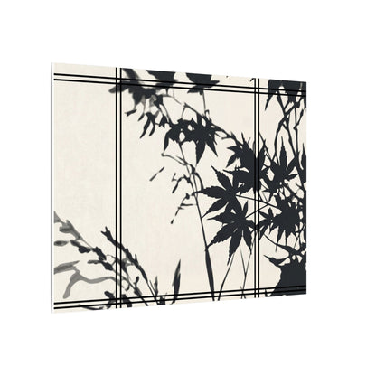 Shoji Screen Canvas Art | Summer Japandi Minimal Line Art