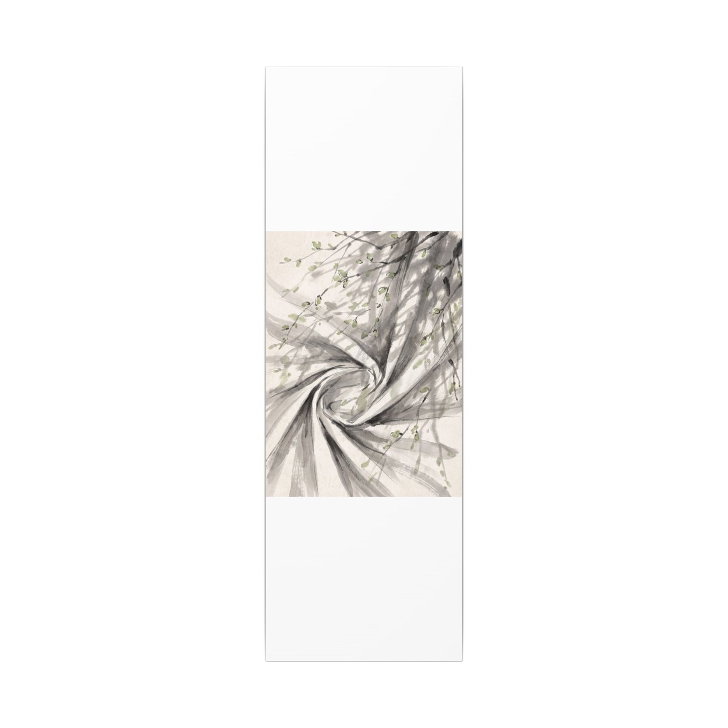 Silk Drape Spring Canvas Art | Zen Contemplative Design