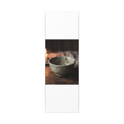 Ceramic Bowl Spring Canvas Art | Japandi Neutral Design