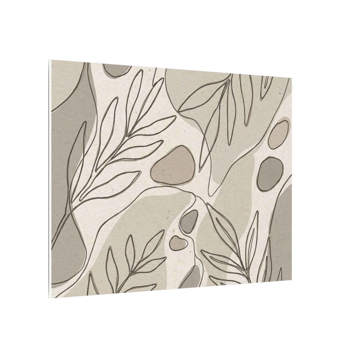 Japandi Minimal Line Canvas Art