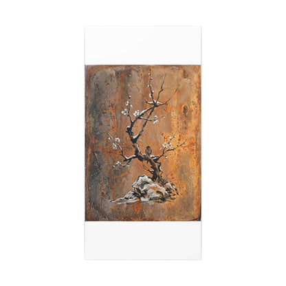 Datsuzoku Rust Patina Canvas Art - Zen Sumi E