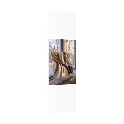 Mono No Aware Paper Fold Canvas Art - Japandi Minimal Line