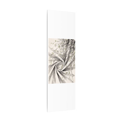 Silk Drape Spring Canvas Art | Zen Contemplative Design