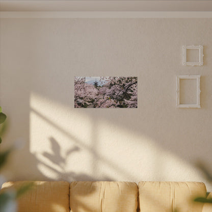 Japandi Ceramic Bowl in Golden Hour | Watercolor Canvas Art