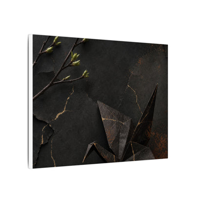 Paper Fold Canvas Art | Spring Kintsugi Broken Beauty Art