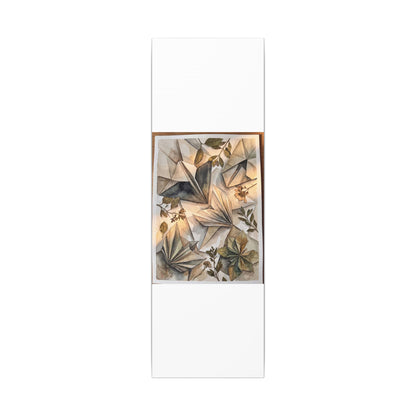 Golden Hour Paper Fold Canvas Art - Japandi Seijaku