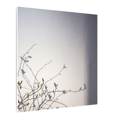 Japandi Shadow Play in Dawn | Japanese Pattern Canvas Art