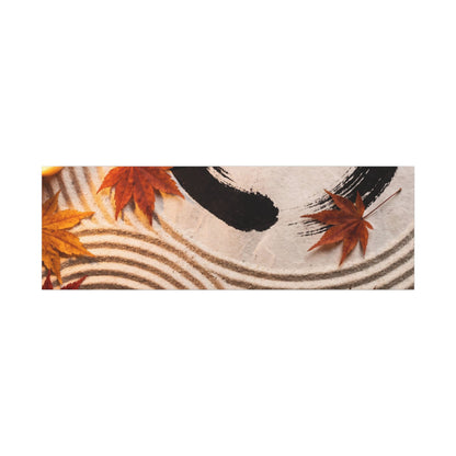 Tranquil Rock Garden Canvas Art - Enso Zen