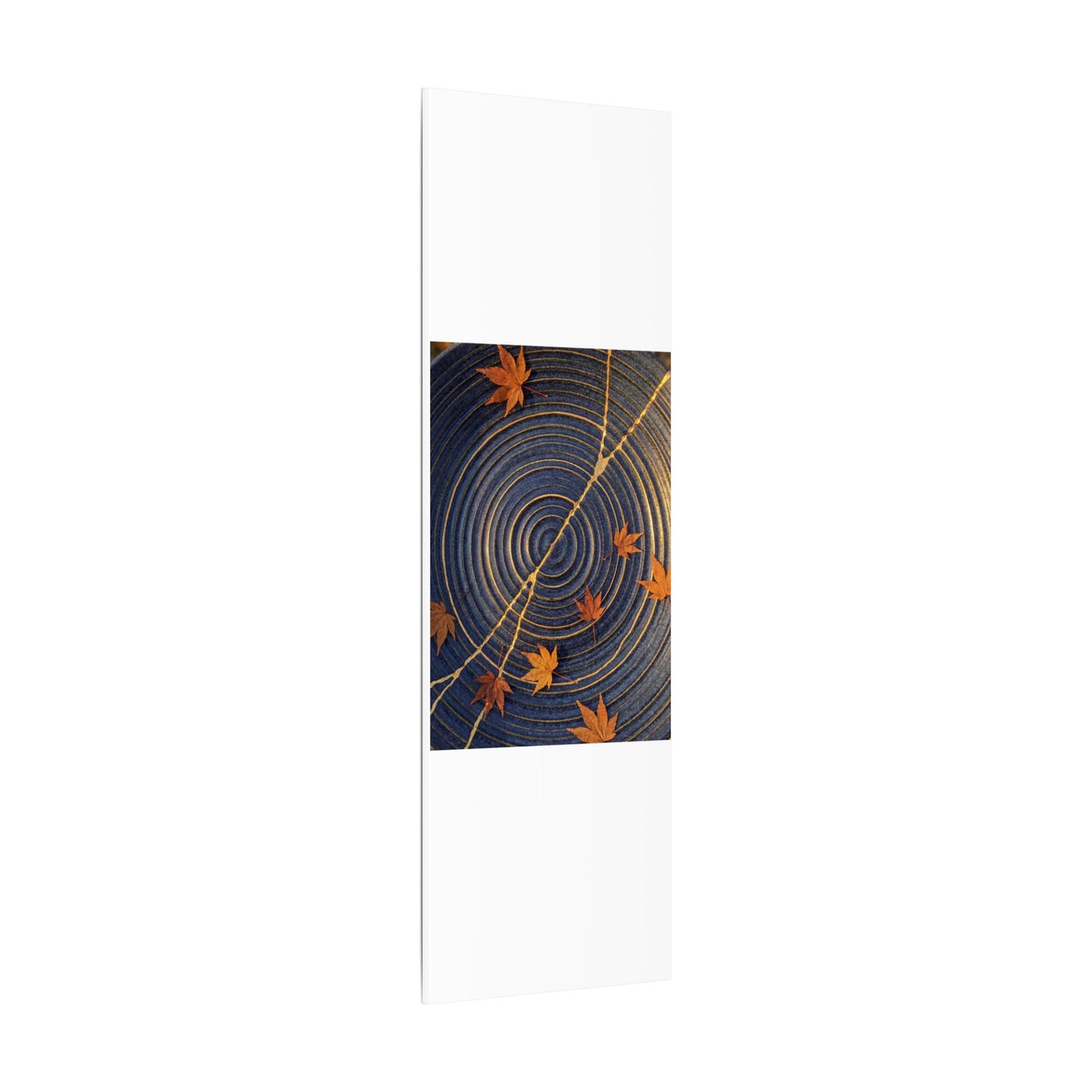 Water Ripple Gold Repair Canvas Art | Healing Kintsugi Art